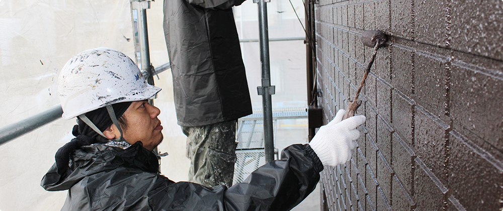 下請けを一切使わない、完全自社施工
