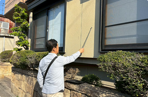 職人の目でしっかり調査！ミスのない施工は正しい現状把握から