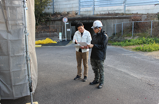 代表と職人が心をひとつにしすべての方に快適な施工をお届け